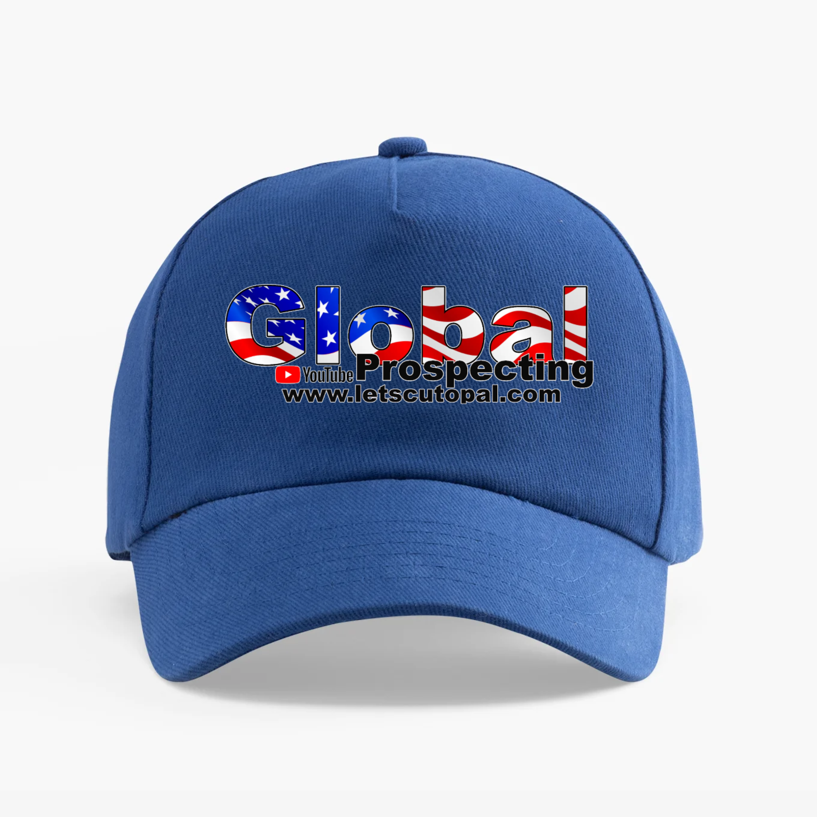 Blue Global American Flag Opal Cap 100% cotton