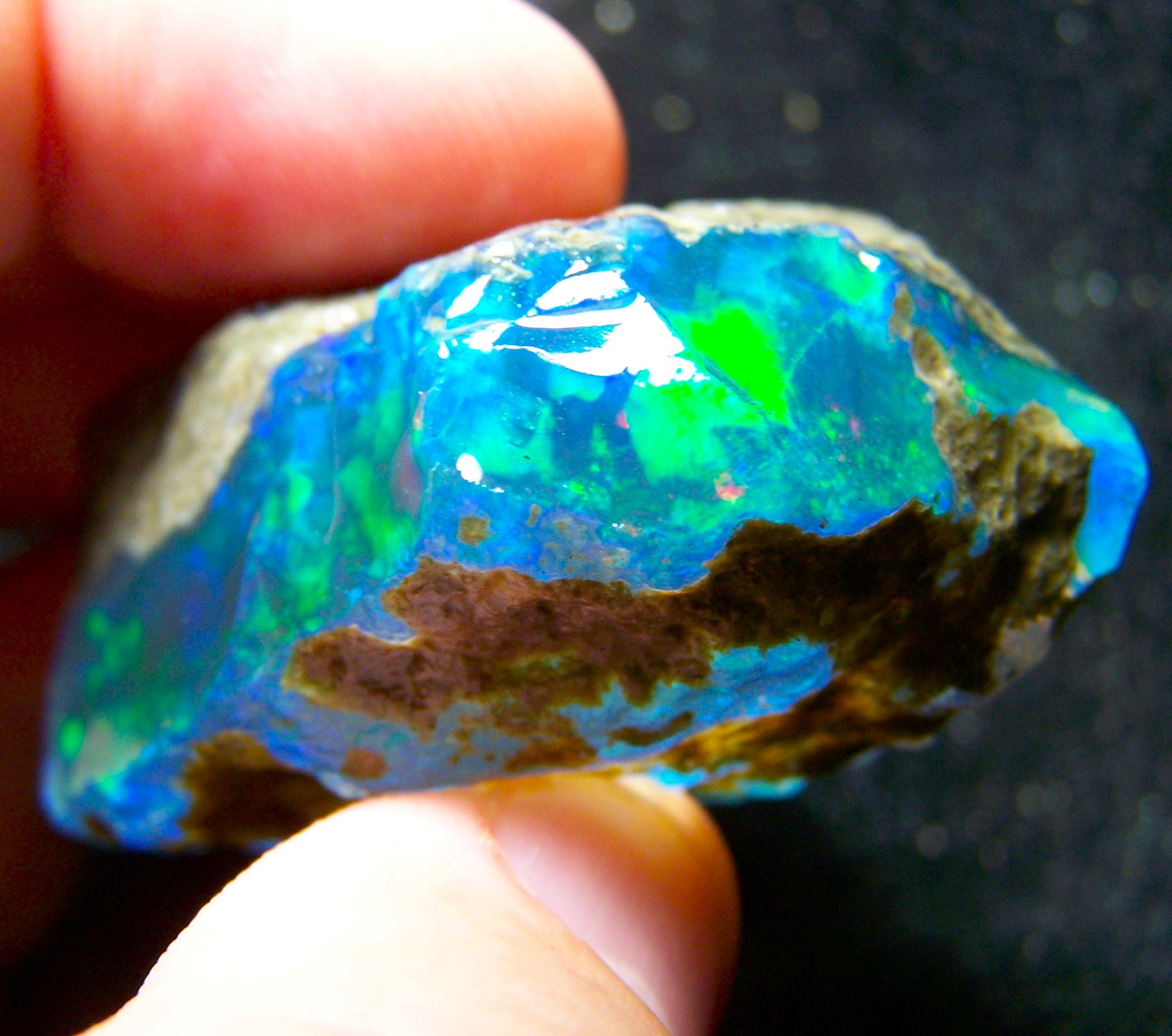 Opal Rough BIG 234.71 CTs Ethiopian Crystal SEE VIDEO USA DEALER 100% Natural