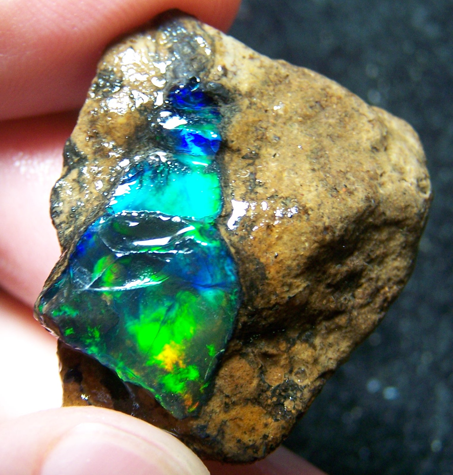 Opal Rough BIG 45.89 CTs Ethiopian Crystal SEE VIDEO USA DEALER 100% Natural