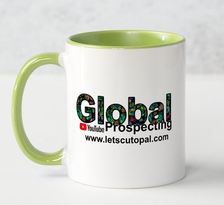 Global Prospecting Opal Cab Ceramic Mug – 11 oz