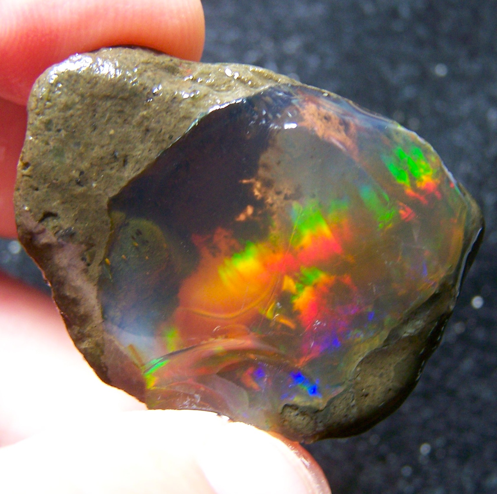 Opal Rough BIG 61.27 CTs Ethiopian Crystal SEE VIDEO USA DEALER 100% Natural
